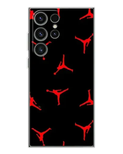 Чехол для Samsung Galaxy S25 Ultra с картинкой «Jordan Red Pattern» Чехол для Samsung Galaxy S25 Ultra с картинкой «Jordan Red Pattern»