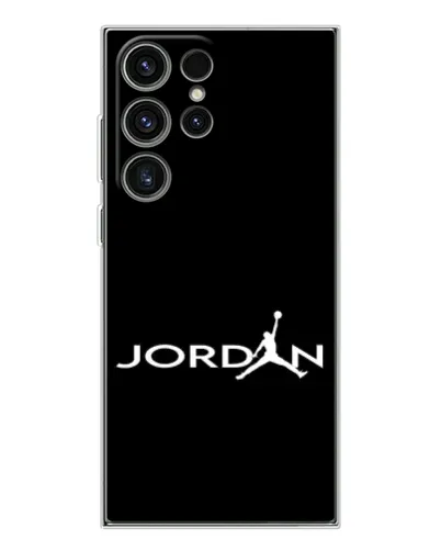 Чехол для Samsung Galaxy S25 Ultra с картинкой «Jordan White Logo» Чехол для Samsung Galaxy S25 Ultra с картинкой «Jordan White Logo»
