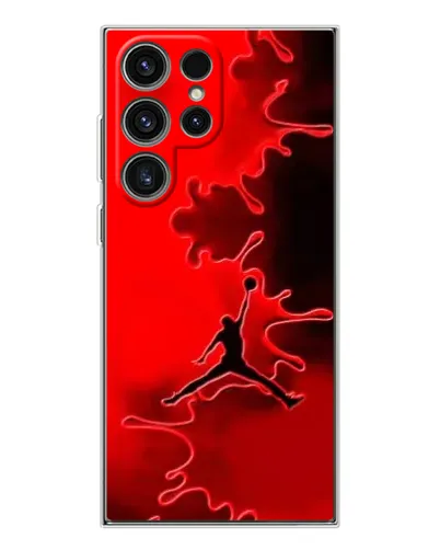 Чехол для Samsung Galaxy S25 Ultra с картинкой «Jordan Red Smoke» Чехол для Samsung Galaxy S25 Ultra с картинкой «Jordan Red Smoke»