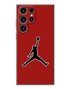 Чехол для Samsung Galaxy S25 Ultra с картинкой «Jordan Red Back»