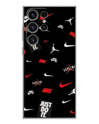 Чехол для Samsung Galaxy S25 Ultra с картинкой «Nike Mix Pattern» Чехол для Samsung Galaxy S25 Ultra с картинкой «Nike Mix Pattern»