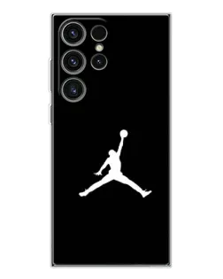 Чехол для Samsung Galaxy S25 Ultra с картинкой «Jordan Silhouette»