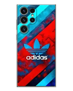 Чехол для Samsung Galaxy S25 Ultra с картинкой «Абстракция Adidas»
