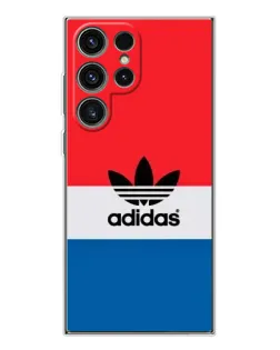 Чехол для Samsung Galaxy S25 Ultra с картинкой «Ретро блоки Adidas»