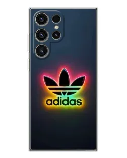 Чехол для Samsung Galaxy S25 Ultra с картинкой «Неоновый Adidas»