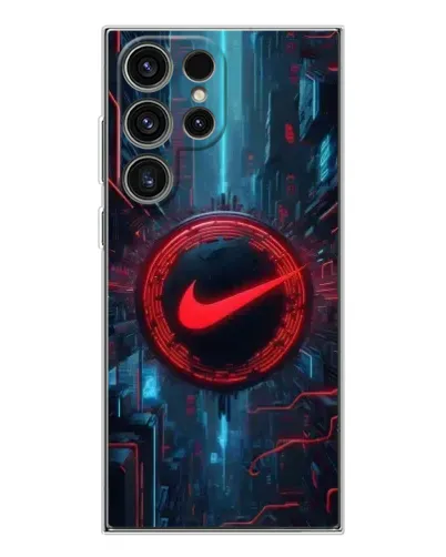 Чехол для Samsung Galaxy S25 Ultra с картинкой «Техногенный стиль Nike» Чехол для Samsung Galaxy S25 Ultra с картинкой «Техногенный стиль Nike»