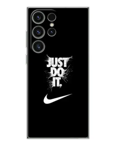 Чехол для Samsung Galaxy S25 Ultra с картинкой «Текстовый принт Nike» Чехол для Samsung Galaxy S25 Ultra с картинкой «Текстовый принт Nike»