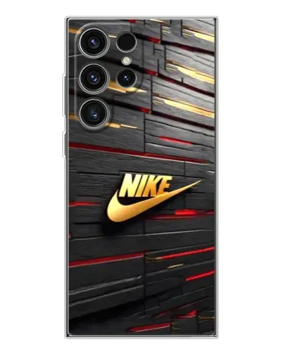 Чехол для Samsung Galaxy S25 Ultra с картинкой «Золотой Nike на металле» Чехол для Samsung Galaxy S25 Ultra с картинкой «Золотой Nike на металле»