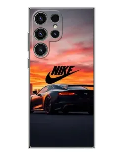 Чехол для Samsung Galaxy S25 Ultra с картинкой «Nike и суперкар»