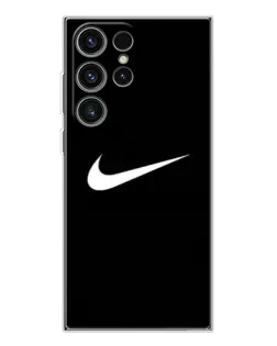 Чехол для Samsung Galaxy S25 Ultra с картинкой «Минималистический Найк»