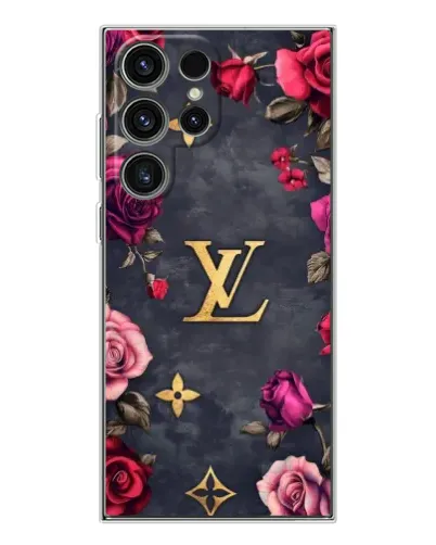 Чехол для Samsung Galaxy S25 Ultra с картинкой «Цветочный Louis Vuitton» Чехол для Samsung Galaxy S25 Ultra с картинкой «Цветочный Louis Vuitton»