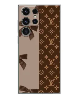 Чехол для Samsung Galaxy S25 Ultra с картинкой «Louis Vuitton — банты»