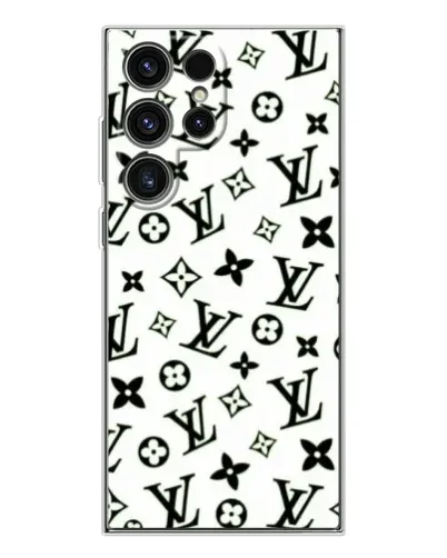 Чехол для Samsung Galaxy S25 Ultra с картинкой «Монохромный хаос LV» Чехол для Samsung Galaxy S25 Ultra с картинкой «Монохромный хаос LV»