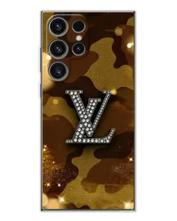Чехол для Samsung Galaxy S25 Ultra с картинкой «Камуфляжный Louis Vuitton»
