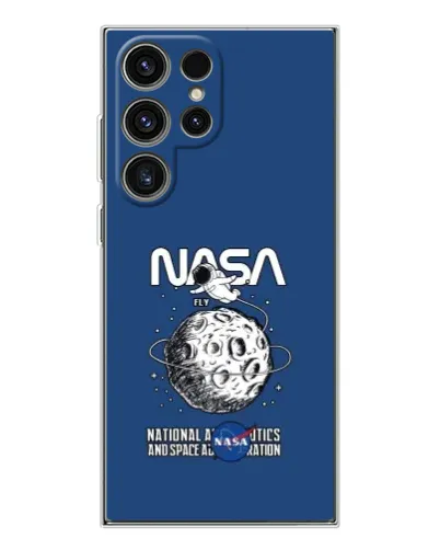 Чехол для Samsung Galaxy S25 Ultra с картинкой «NASA — лунная миссия» Чехол для Samsung Galaxy S25 Ultra с картинкой «NASA — лунная миссия»