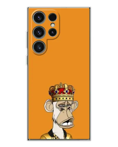 Чехол для Samsung Galaxy S25 Ultra с картинкой «Золотая обезьяна Bored Ape» Чехол для Samsung Galaxy S25 Ultra с картинкой «Золотая обезьяна Bored Ape»