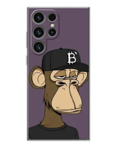 Чехол для Samsung Galaxy S25 Ultra с картинкой «Bored Ape в кепке» Чехол для Samsung Galaxy S25 Ultra с картинкой «Bored Ape в кепке»