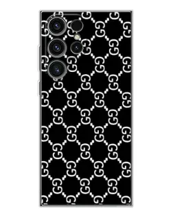 Чехол для Samsung Galaxy S25 Ultra с картинкой «Gucci — сетчатый паттерн»