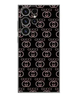 Чехол для Samsung Galaxy S25 Ultra с картинкой «Классическая монограмма Gucci»