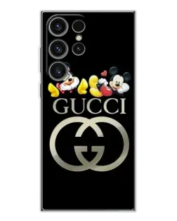Чехол для Samsung Galaxy S25 Ultra с картинкой «Gucci — герои Disney»