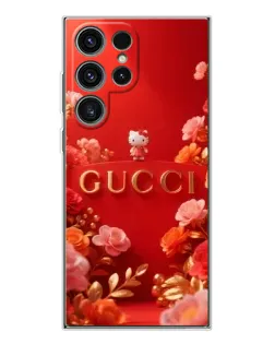 Чехол для Samsung Galaxy S25 Ultra с картинкой «Gucci — золотой сад»