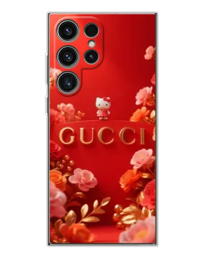 Чехол для Samsung Galaxy S25 Ultra с картинкой «Gucci — золотой сад» Чехол для Samsung Galaxy S25 Ultra с картинкой «Gucci — золотой сад»