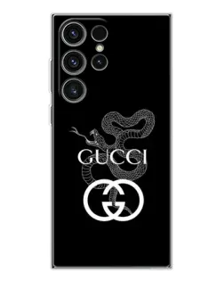 Чехол для Samsung Galaxy S25 Ultra с картинкой «Gucci — серебряная змея»