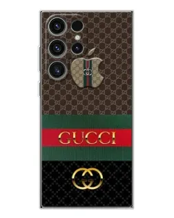Чехол для Samsung Galaxy S25 Ultra с картинкой «Gucci — брендированный десерт»