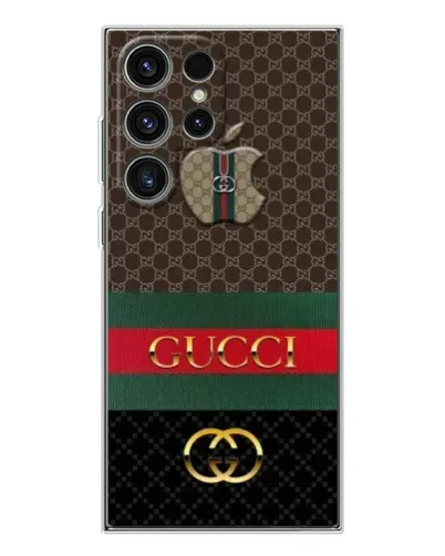 Чехол для Samsung Galaxy S25 Ultra с картинкой «Gucci — брендированный десерт» Чехол для Samsung Galaxy S25 Ultra с картинкой «Gucci — брендированный десерт»