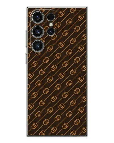 Чехол для Samsung Galaxy S25 Ultra с картинкой «Gucci — золотые диагонали» Чехол для Samsung Galaxy S25 Ultra с картинкой «Gucci — золотые диагонали»