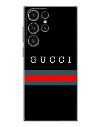 Чехол для Samsung Galaxy S25 Ultra с картинкой «Gucci — красный пояс» Чехол для Samsung Galaxy S25 Ultra с картинкой «Gucci — красный пояс»