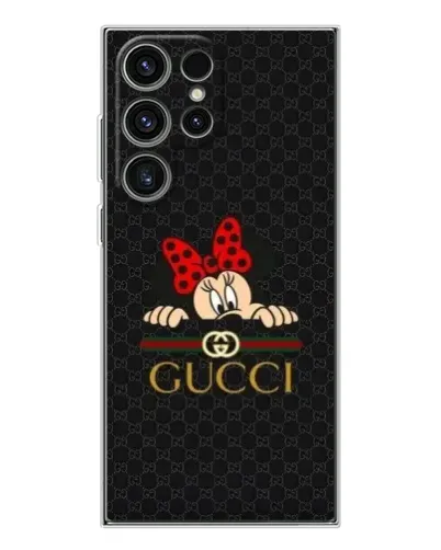 Чехол для Samsung Galaxy S25 Ultra с картинкой «Минни Маус Gucci — черный» Чехол для Samsung Galaxy S25 Ultra с картинкой «Минни Маус Gucci — черный»