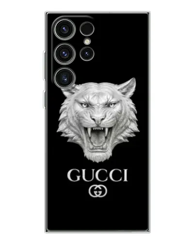 Чохол для Samsung Galaxy S25 Ultra з картинкою «Gucci — срібний лев» Чохол для Samsung Galaxy S25 Ultra з картинкою «Gucci — срібний лев»