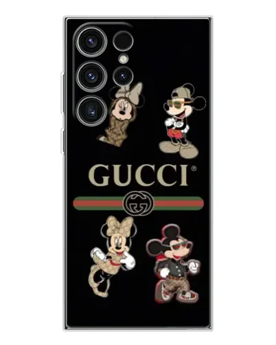 Чохол для Samsung Galaxy S25 Ultra з картинкою «Gucci — герої Disney та монограма» Чохол для Samsung Galaxy S25 Ultra з картинкою «Gucci — герої Disney та монограма»