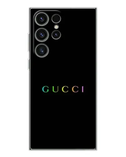 Чохол для Samsung Galaxy S25 Ultra з картинкою «Gucci — неоновий мінімалізм» Чохол для Samsung Galaxy S25 Ultra з картинкою «Gucci — неоновий мінімалізм»