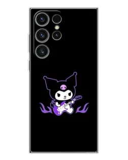 Чехол для Samsung Galaxy S25 Ultra с картинкой «Электрическая Kuromi»