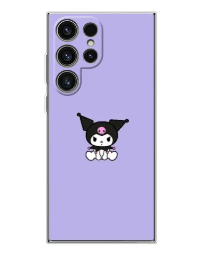 Чехол для Samsung Galaxy S25 Ultra с картинкой «Kuromi — фиолетовый минимализм» Чехол для Samsung Galaxy S25 Ultra с картинкой «Kuromi — фиолетовый минимализм»
