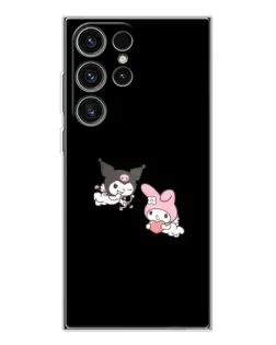 Чехол для Samsung Galaxy S25 Ultra с картинкой «My Melody и Kuromi»