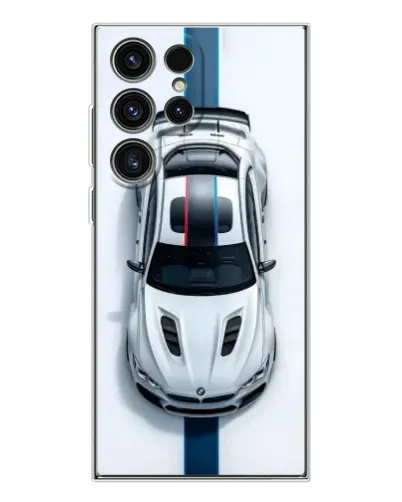 Чехол для Samsung Galaxy S25 Ultra с картинкой «Вид сверху — BMW M» Чехол для Samsung Galaxy S25 Ultra с картинкой «Вид сверху — BMW M»