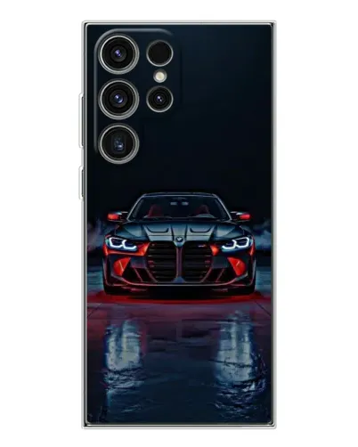 Чехол для Samsung Galaxy S25 Ultra с картинкой «BMW на мокрой дороге» Чехол для Samsung Galaxy S25 Ultra с картинкой «BMW на мокрой дороге»