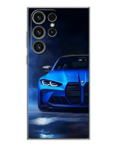 Чехол для Samsung Galaxy S25 Ultra с картинкой «Голубая BMW M4» Чехол для Samsung Galaxy S25 Ultra с картинкой «Голубая BMW M4»