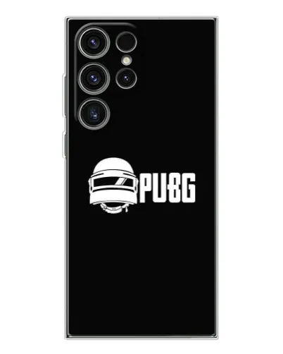 Чехол для Samsung Galaxy S25 Ultra с картинкой «PUBG — классический лого»