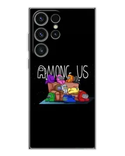 Чехол для Samsung Galaxy S25 Ultra с картинкой «Логотип Among Us»