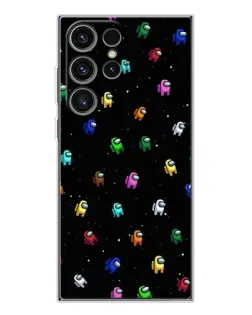 Чехол для Samsung Galaxy S25 Ultra с картинкой «Экипаж Among Us»