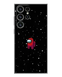 Чехол для Samsung Galaxy S25 Ultra с картинкой «Красный Among Us»