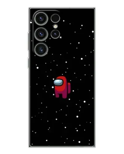 Чехол для Samsung Galaxy S25 Ultra с картинкой «Красный Among Us»