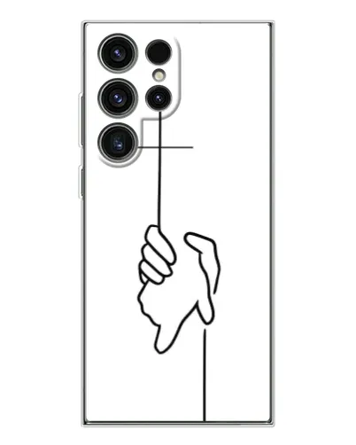 Чехол для Samsung Galaxy S25 Ultra с картинкой «Рука держит» Чехол для Samsung Galaxy S25 Ultra с картинкой «Рука держит»