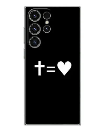 Чехол для Samsung Galaxy S25 Ultra с картинкой «Крест и Сердце» Чехол для Samsung Galaxy S25 Ultra с картинкой «Крест и Сердце»