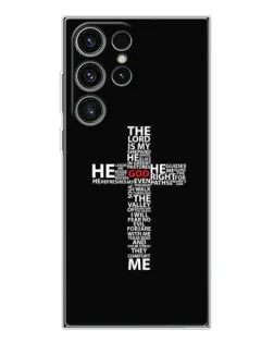 Чохол для Samsung Galaxy S25 Ultra з картинкою «Текстовий хрест»