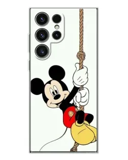 Чехол для Samsung Galaxy S25 Ultra с картинкой «Mickey на канате»